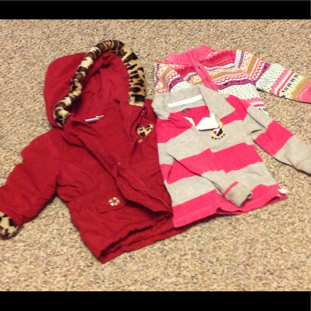 Winter Wear for Little girls ...  3 item bundle,  size 18 months